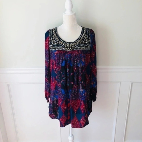 Plenty by Tracy Reese Embellished Tunic Dress - Picture 1 of 6